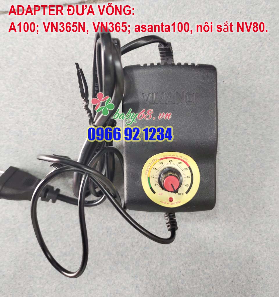 Adapter bộ chuyển điện cho nôi võng Vinanoi