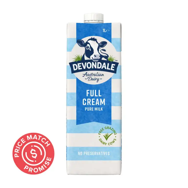 Devondale Uht Full Cream Milk 1l Lazada Singapore