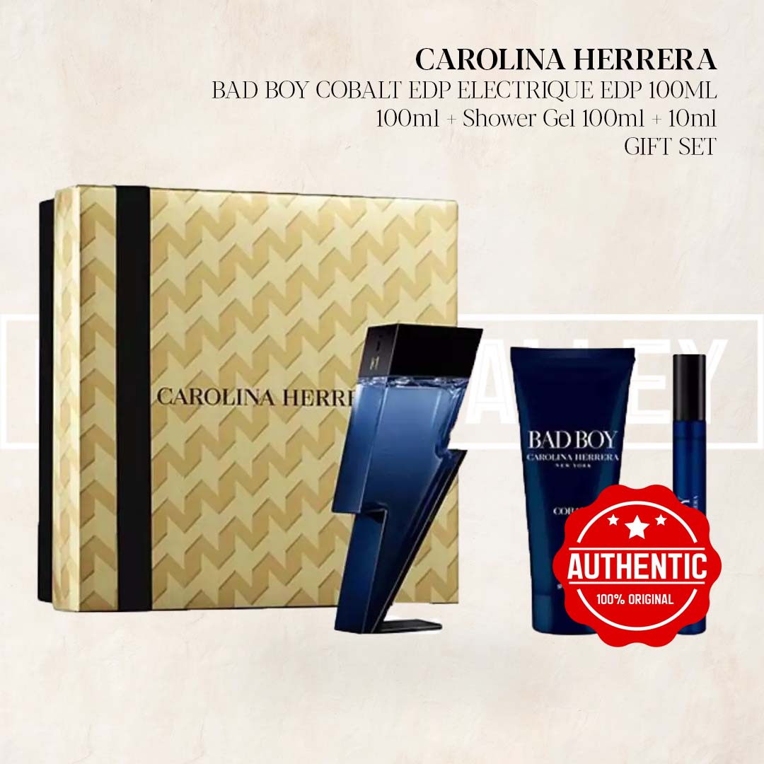PERFUME ALLEY] CAROLINA HERRERA CH BAD BOY COBALT EDP ELECTRIQUE