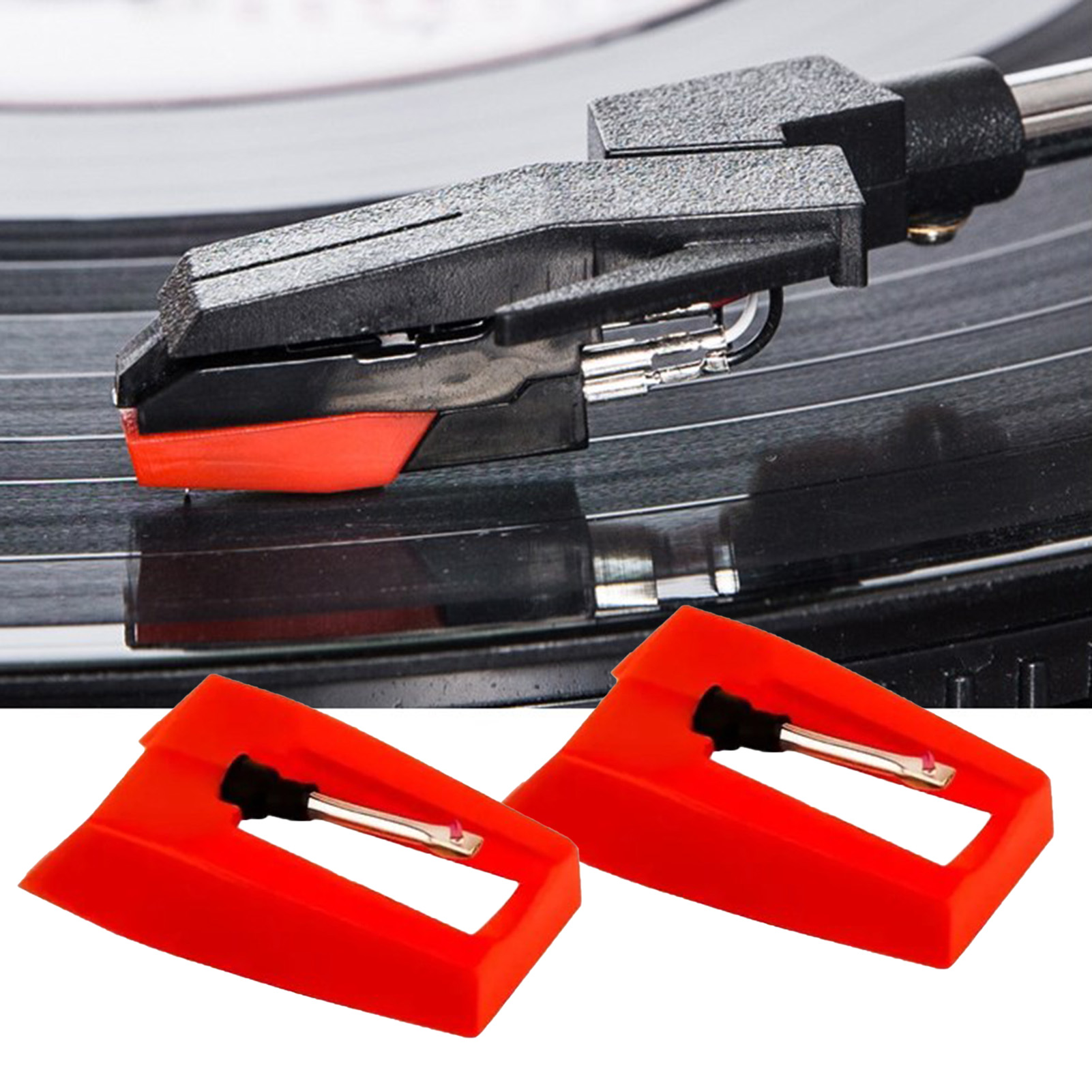 Record Player Needles High-quality Replacement Turntable Needles Compatible and Easy to Use Stylus for Record Players