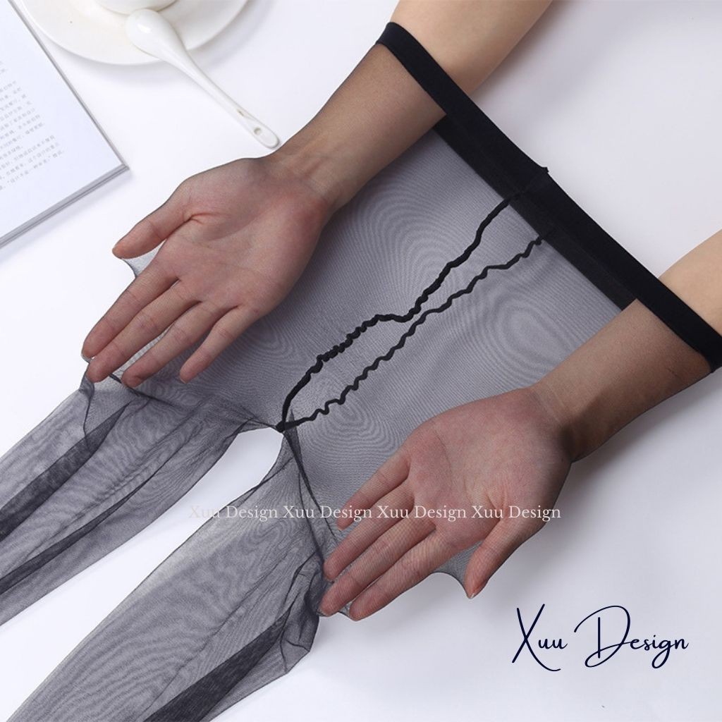 Quần tất giấy, quần tất lưới tàng hình siêu dai, siêu mịn, quần tất 3D siêu mỏng Wexuu - QT01