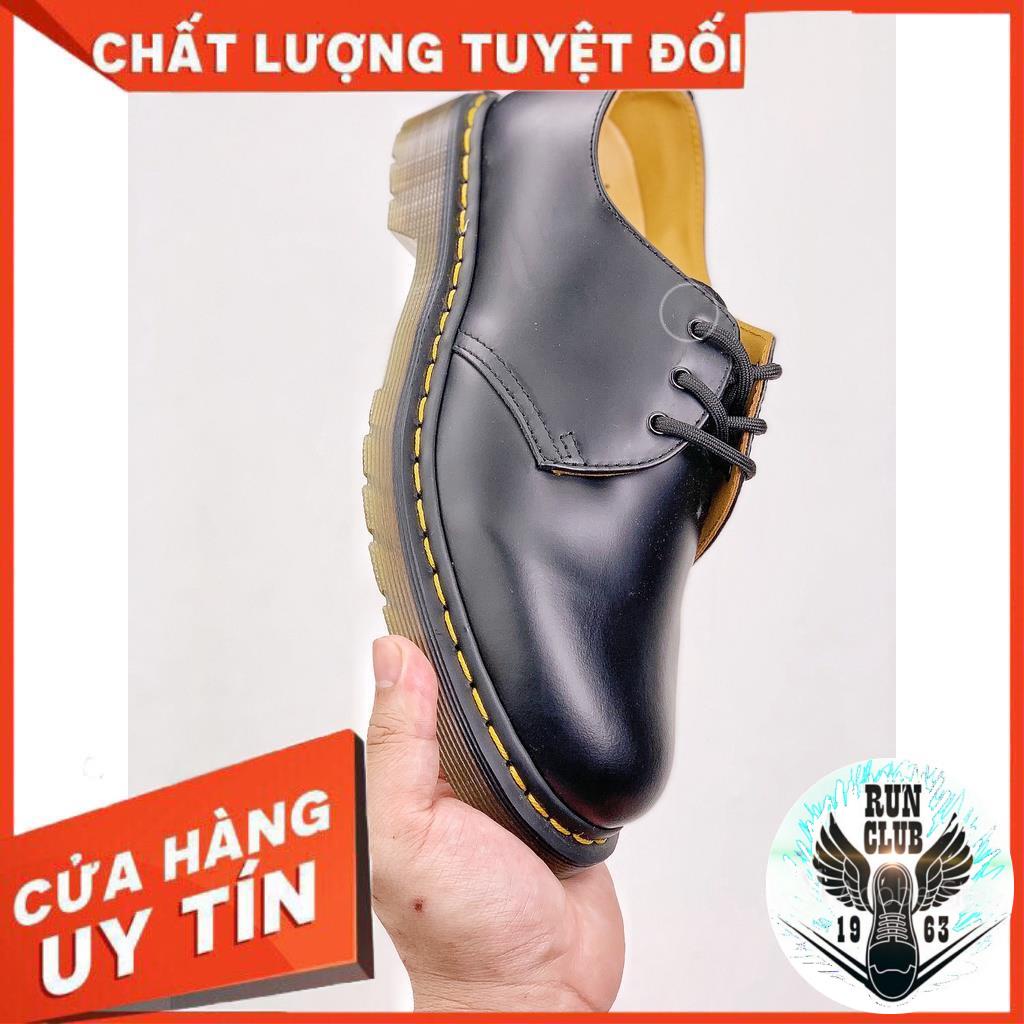 [Ảnh thật] giầy Dr.Martens đen cổ thấp thời trang nam nữ