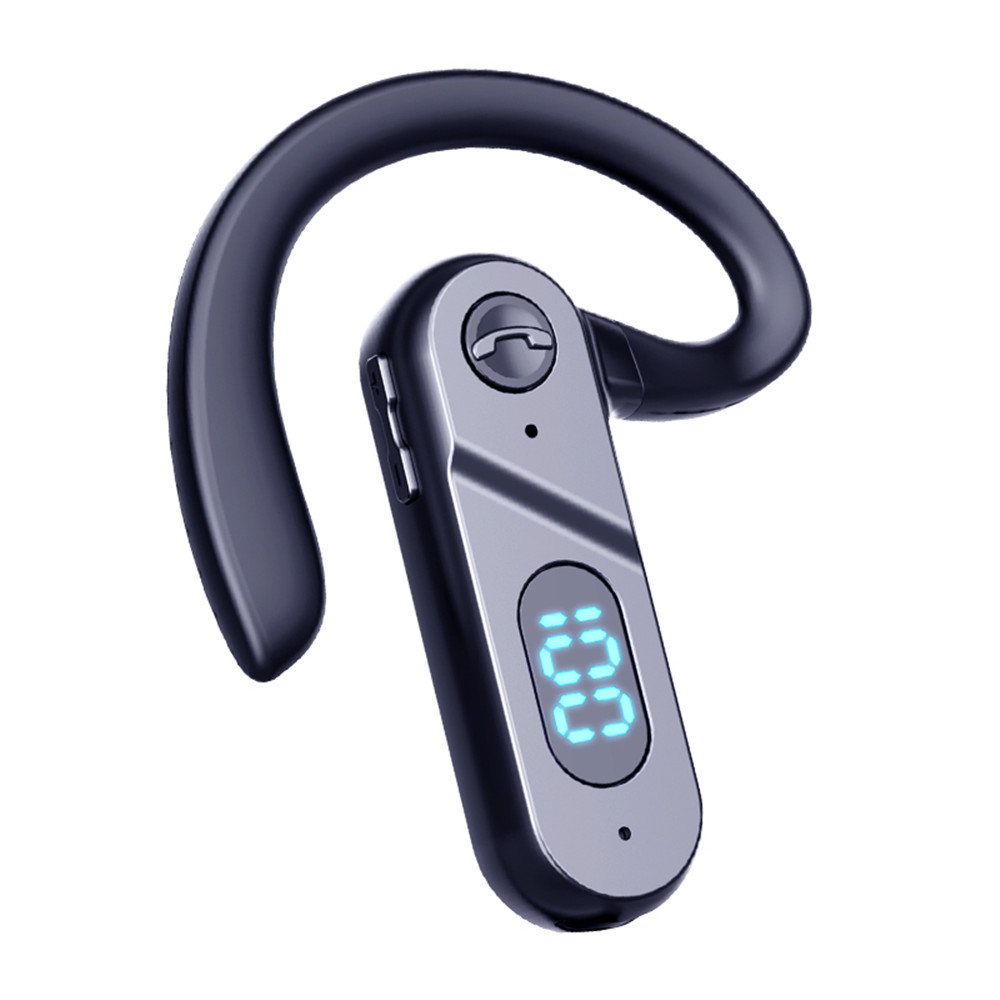 KEBETEME Bone Conduction Headphones Bluetooth Wireless Earphones Waterproof Sports Headset with Mic for Workouts Running Driving