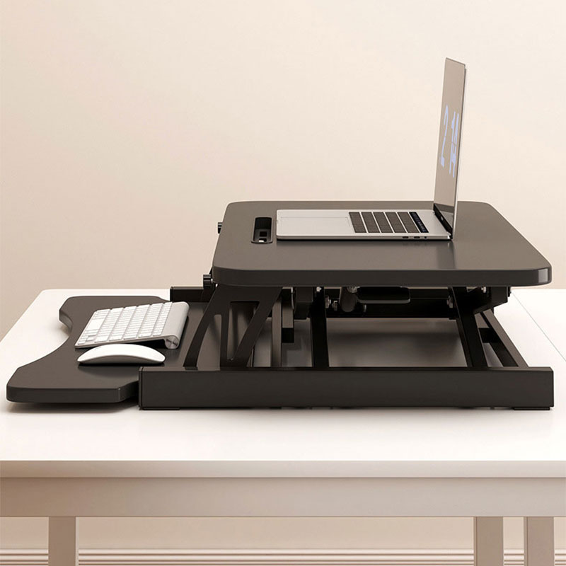 ZUOGUAN Standing desk foldable lift computer lift table workbench notebook heightening stand desktop