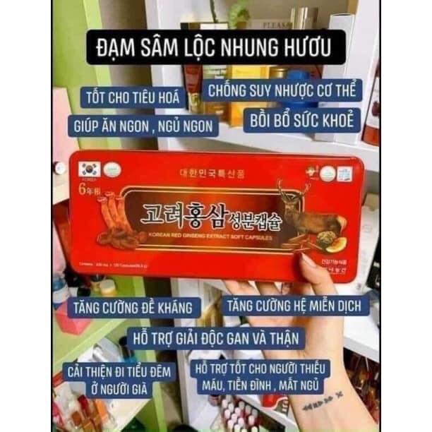 Đạm sâm nhung hươu Hàn Quốc