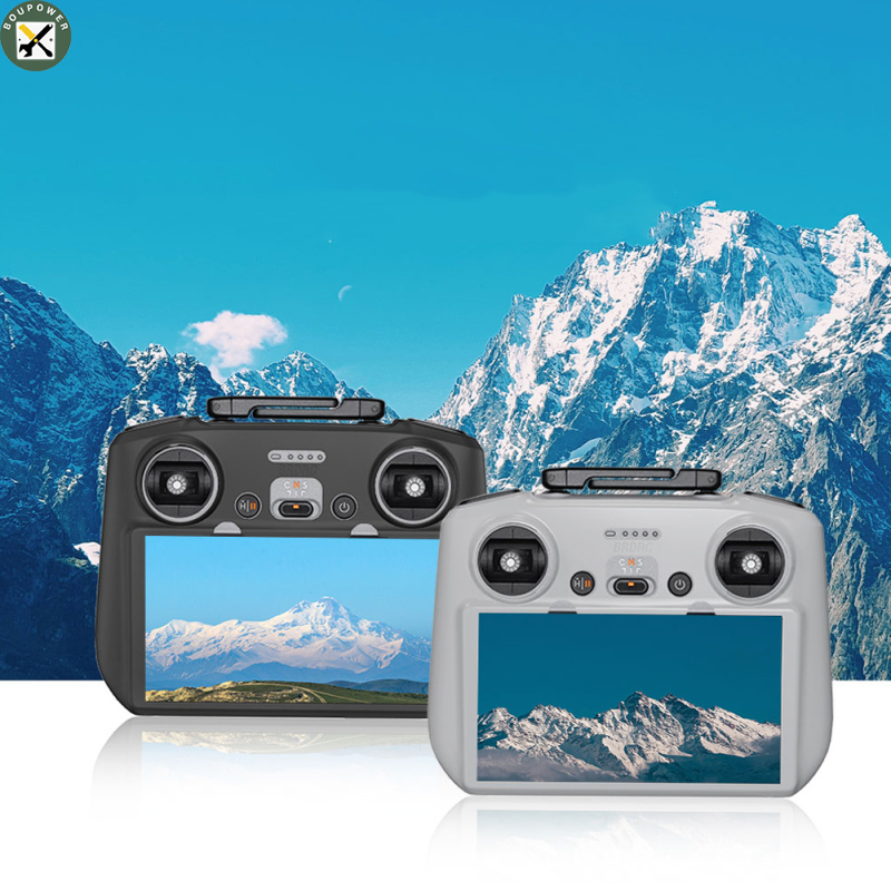 BouPower【2023.9】RC Controller Silicone Protective Cover Case Remote Control Dust-proof Drop-proof Non-slip Silicone Cover Compatible For DJI AIR 3 RC 2 Remote Controller