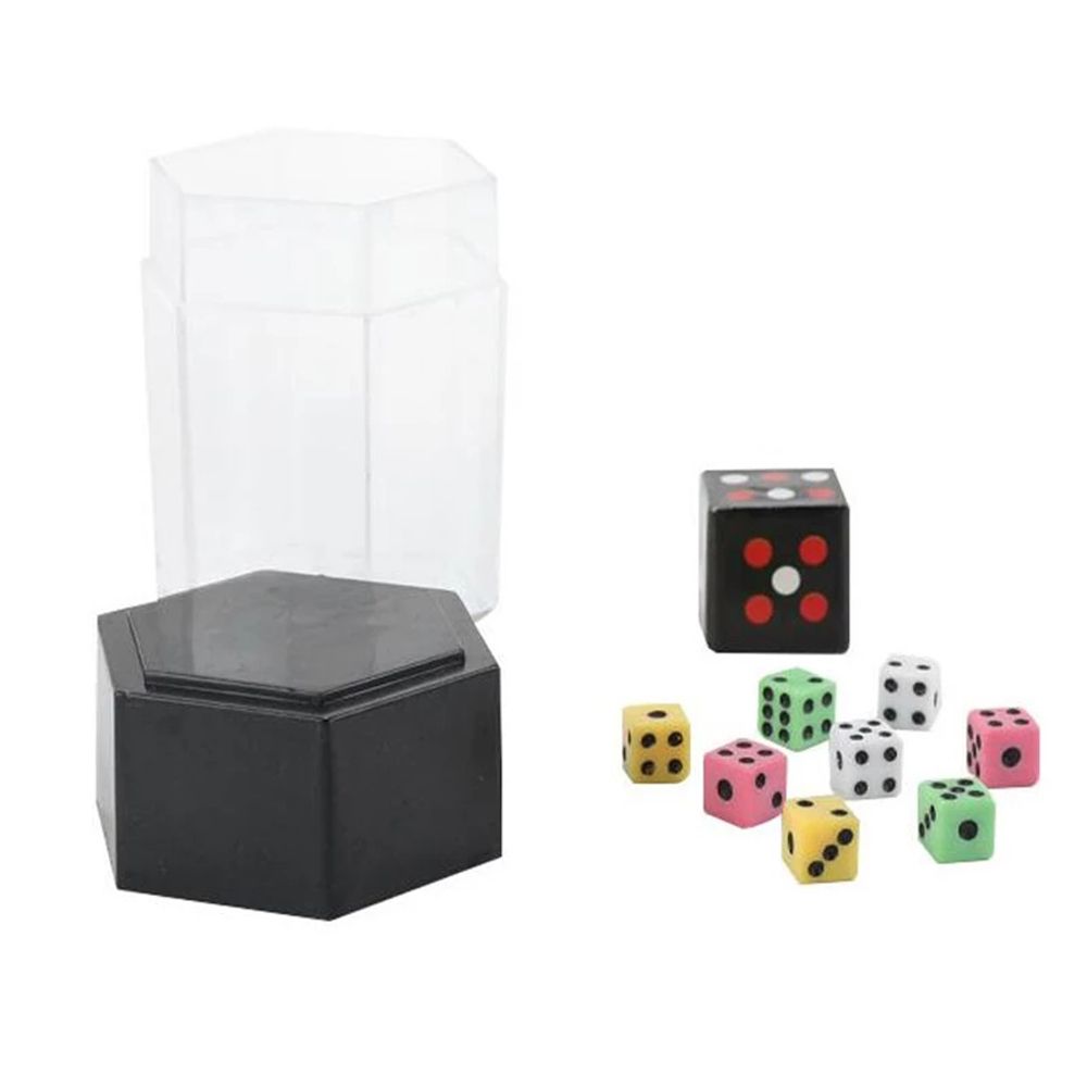 Explode Explosion Dice Easy Magic Tricks For Kids Magic Prop Novelty Funny Toy Close-up Performance Joke Prank Toy