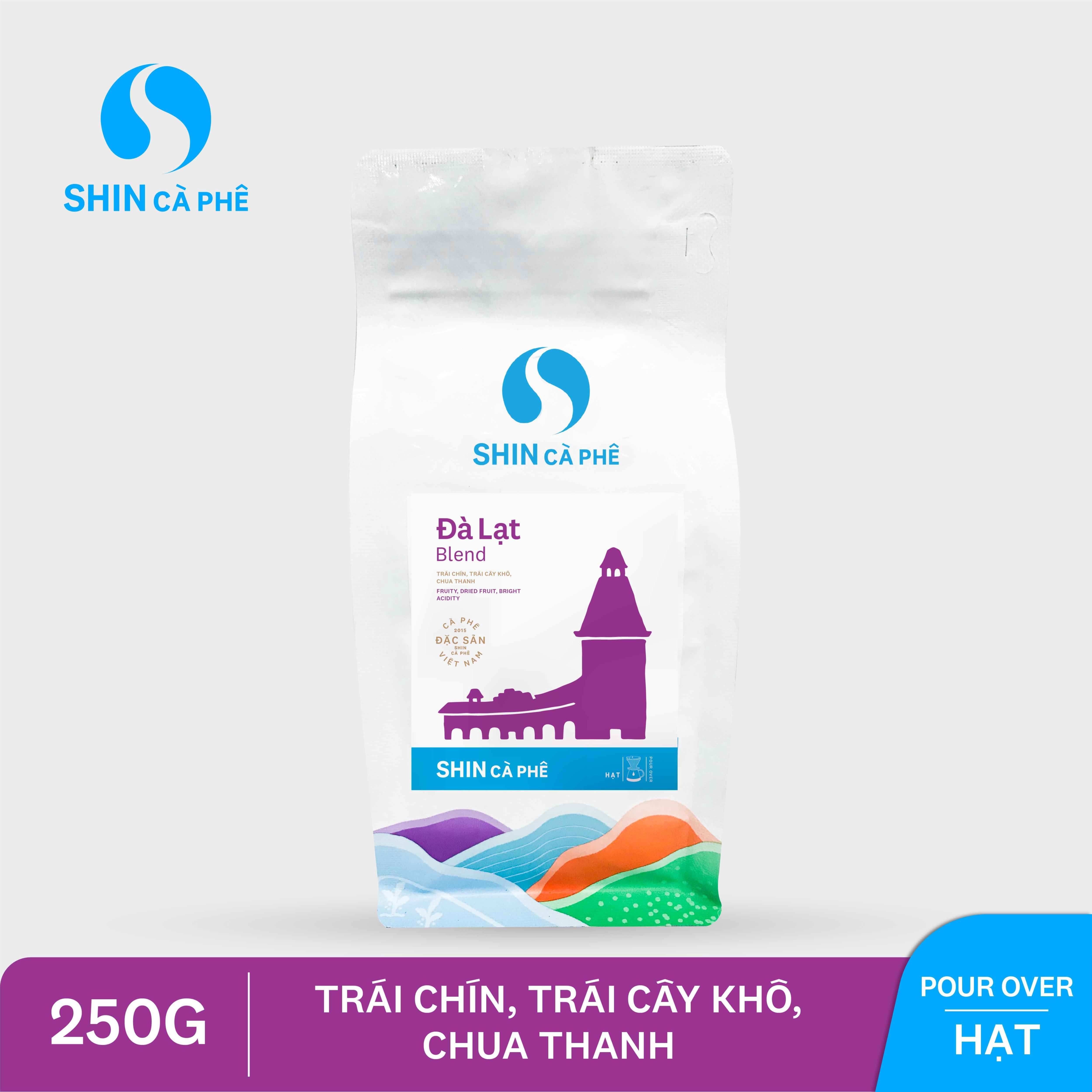 Da Lat Blend - Shin Coffee - Hand-Brewed Coffee (Pour over) - 250g Pack