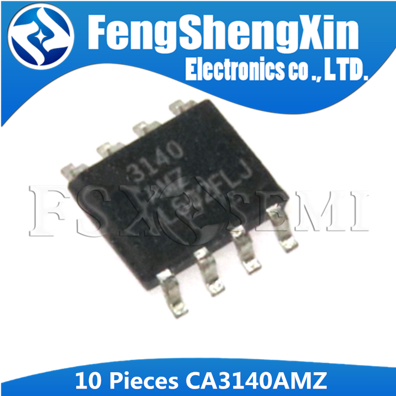 10 cáilốc ca3140amz ca3140a ca3140 3140amz ca3140am khuếch đại ic sop-8