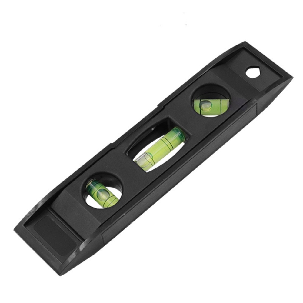 Level Ruler Bugis Lightweight Magnetic 3 Bubble Level Vertical Horizontal Spirit Level ...