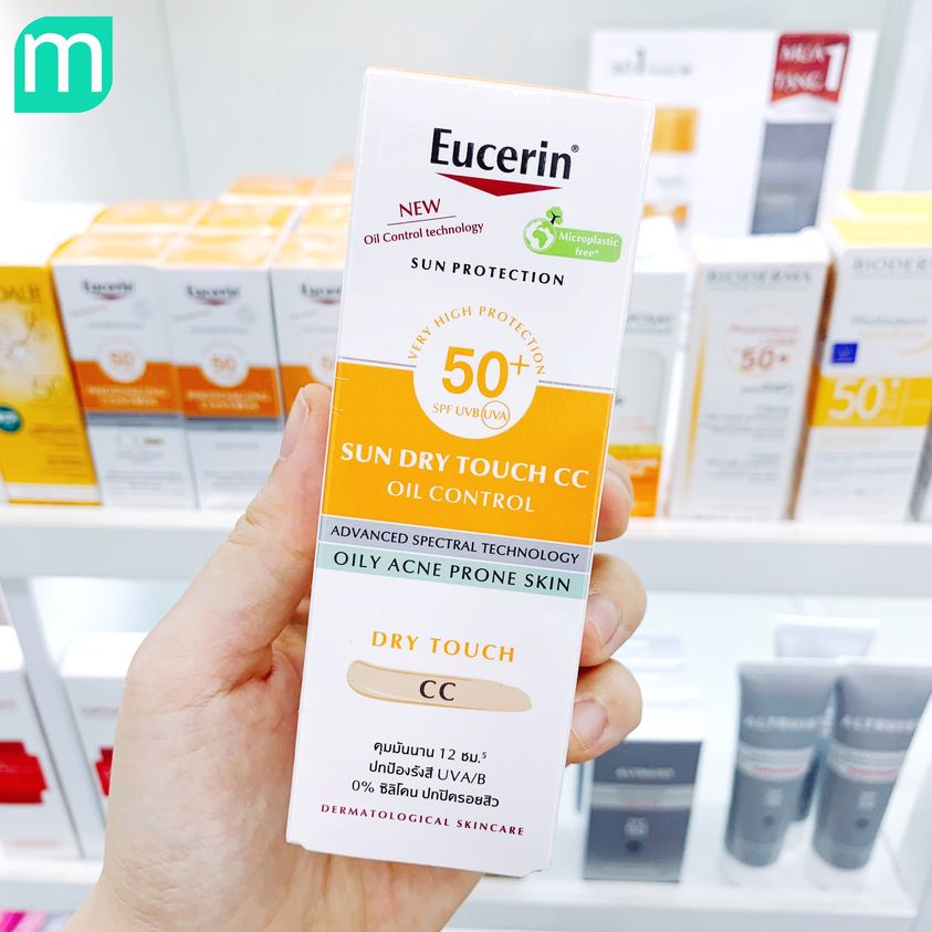 Kem Chống Nắng Eucerin CC Oil Control SPF50 50ml