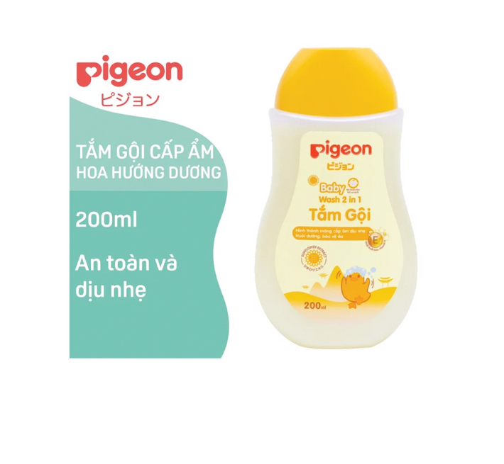 Sữa tắm gội 2 in 1 Pigeon Nhật bản