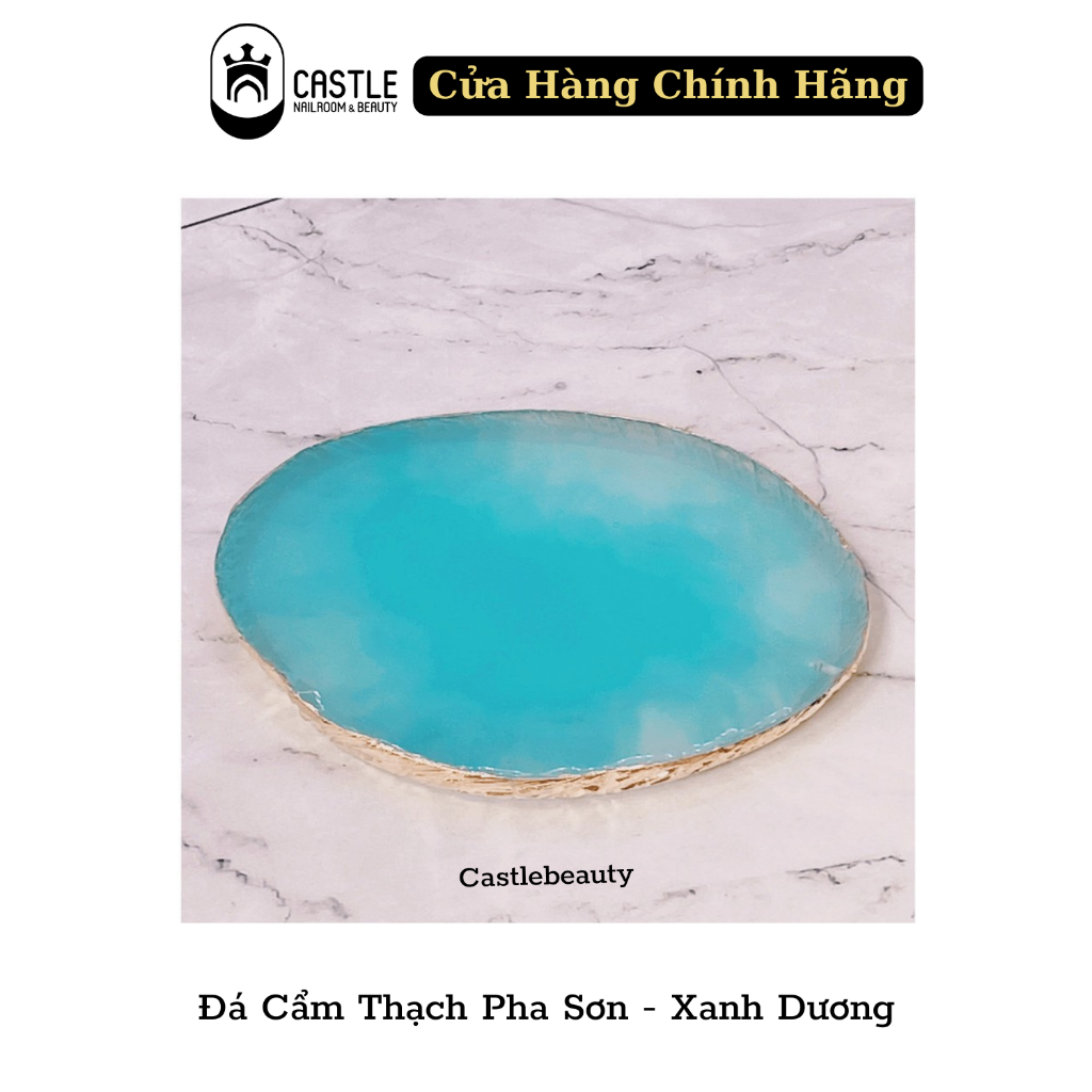 Đá Cẩm Thạch Pha Màu Sơn Gel - Dụng Cụ Làm Nail
