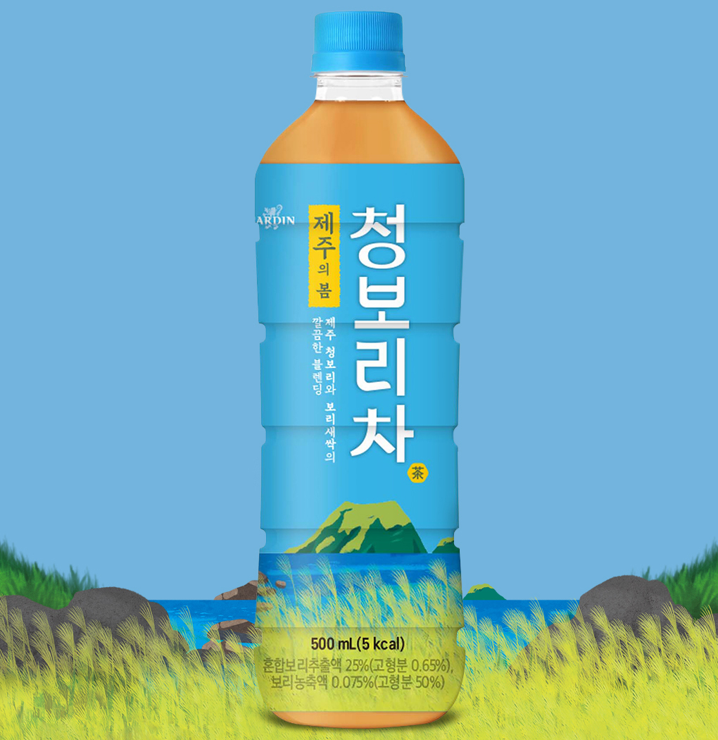 Trà Lúa Mạch -  Blue Barley Tea - JARDIN ( 500ml )