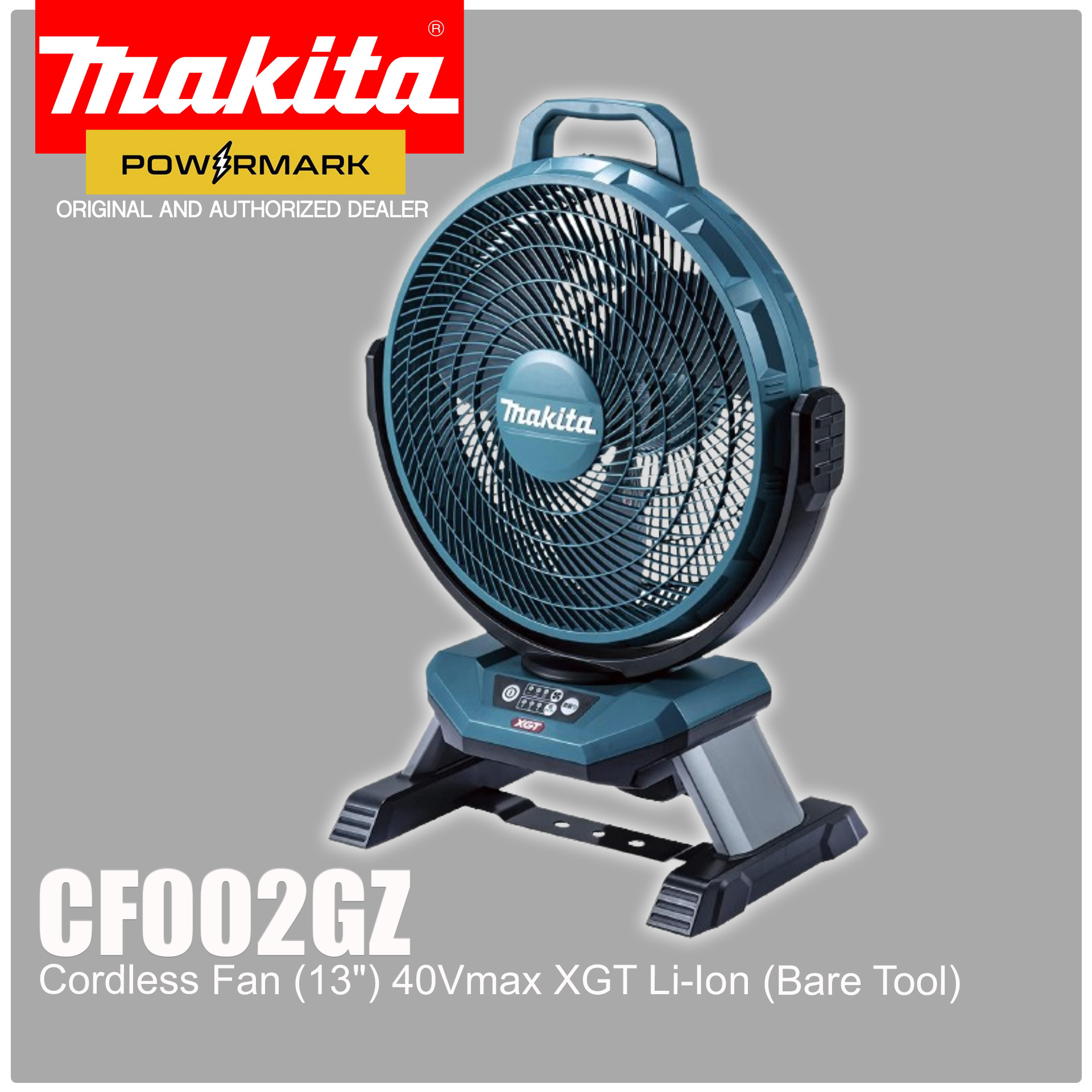 MAKITA CF002GZ Cordless Fan (13") 40Vmax XGT LiIon/AC (Bare Tool