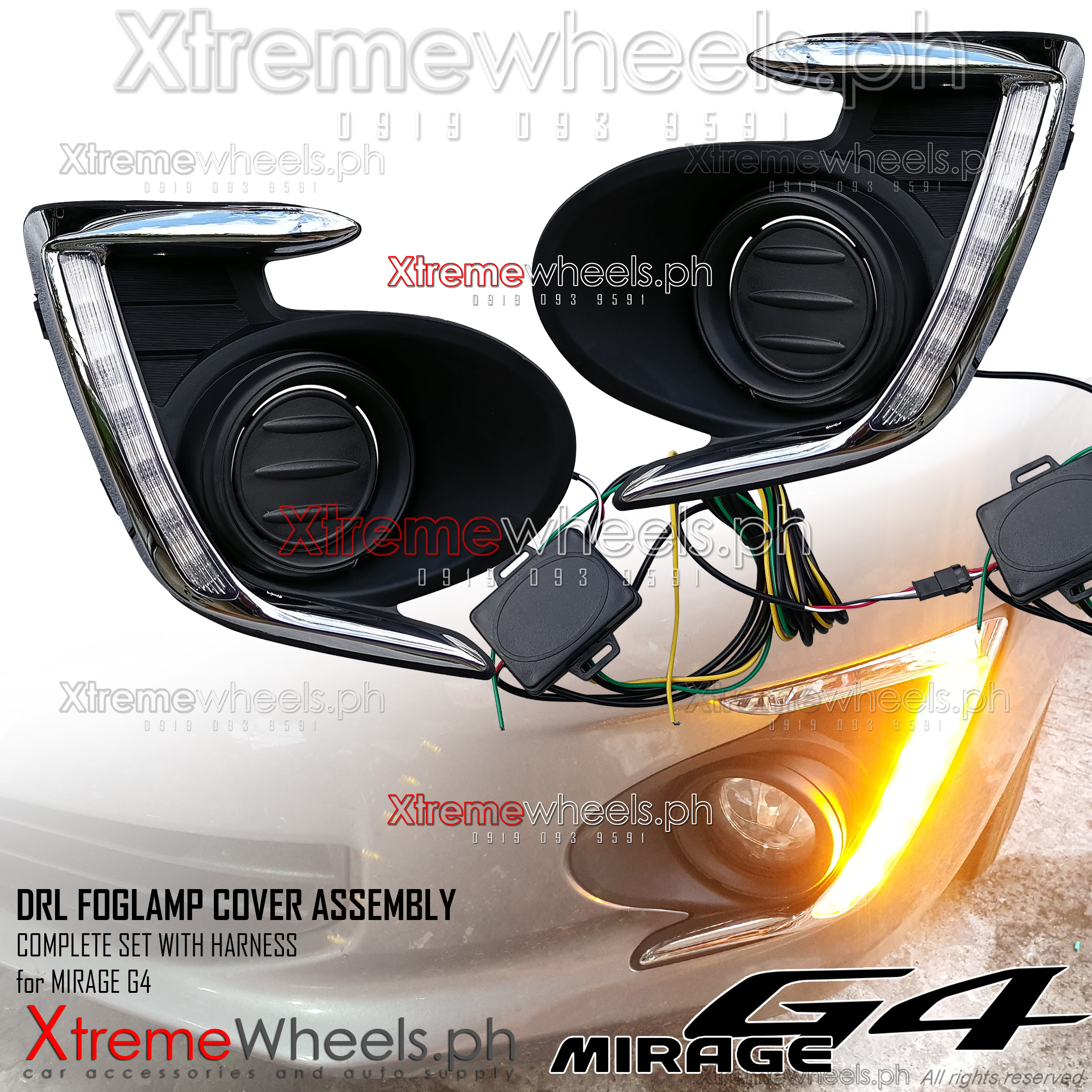 Mirage G4 GLX GLS 20132021 LED LIGHT DRL with Signal Light / Foglight / For Light DRL ( Mirage