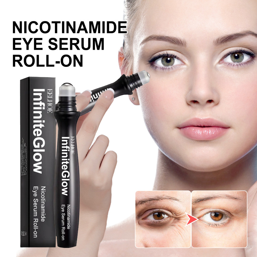 Niacinamide eye cream reduces dark circles and fine lines around the eyes, moisturizes and moisturizes the skin around the eyes