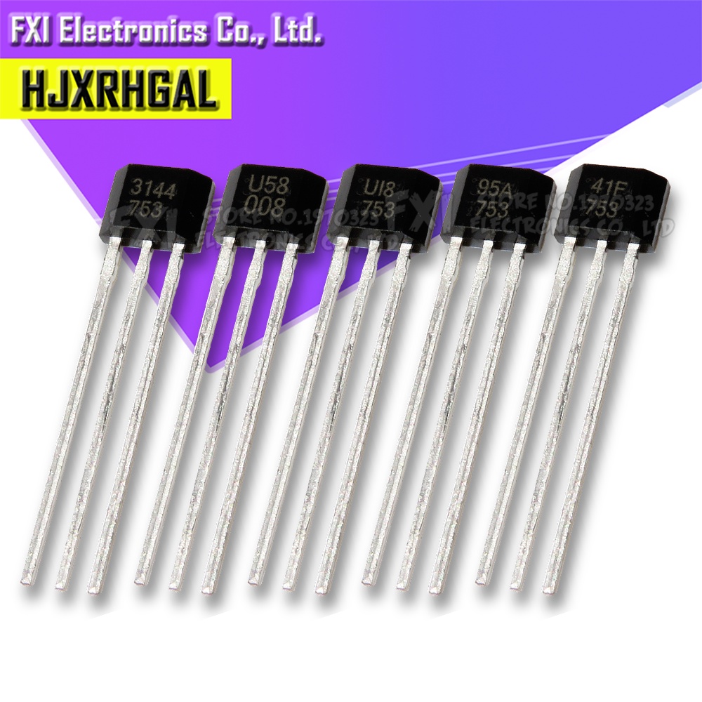 10pcs 49e hall element ss49e oh49e a3144e ss40af ss41f ss495a us1881 us5881 ugn3503 oh137 hal276 hall sensor hall effect sensor integrated circuit