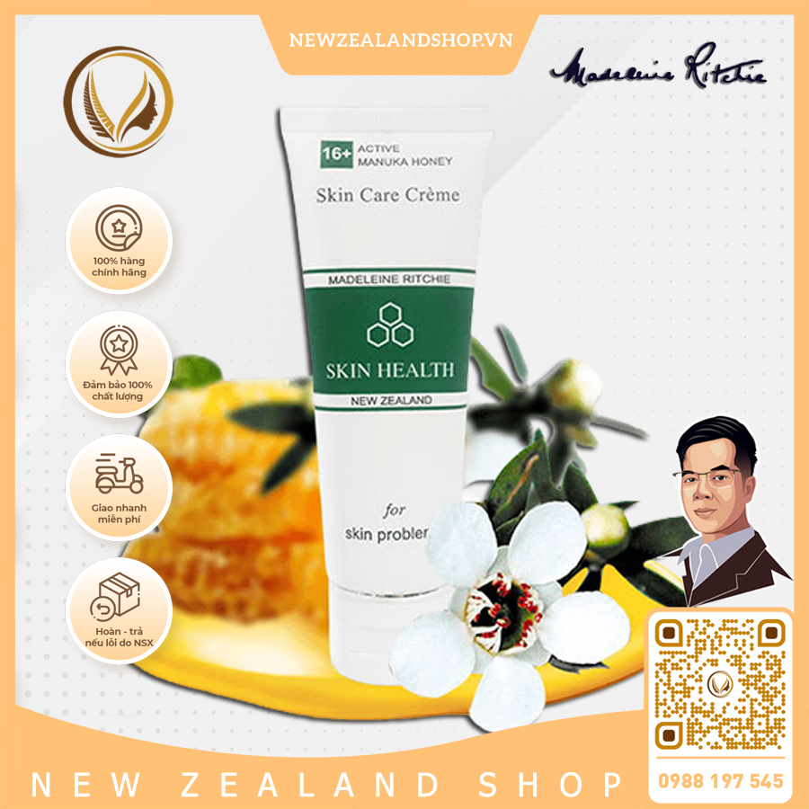 Kem mật ong Manuka 16+ Madeleine Ritchie Skin Health 80ml