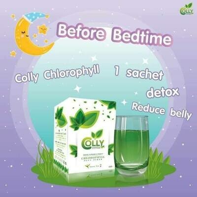 Trà diệp lục detox Colly Chlorophyll ( Trà diệp lục hàng nhập khẩu từ Thailand)