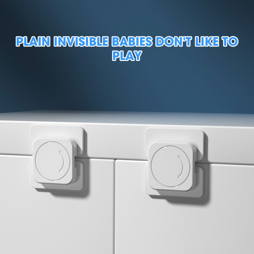 Children Safety Locks Refrigerator Door Lock Multi-function Baby Anti-Pinching Hand Home Cabinet Door Drawer Security Protector