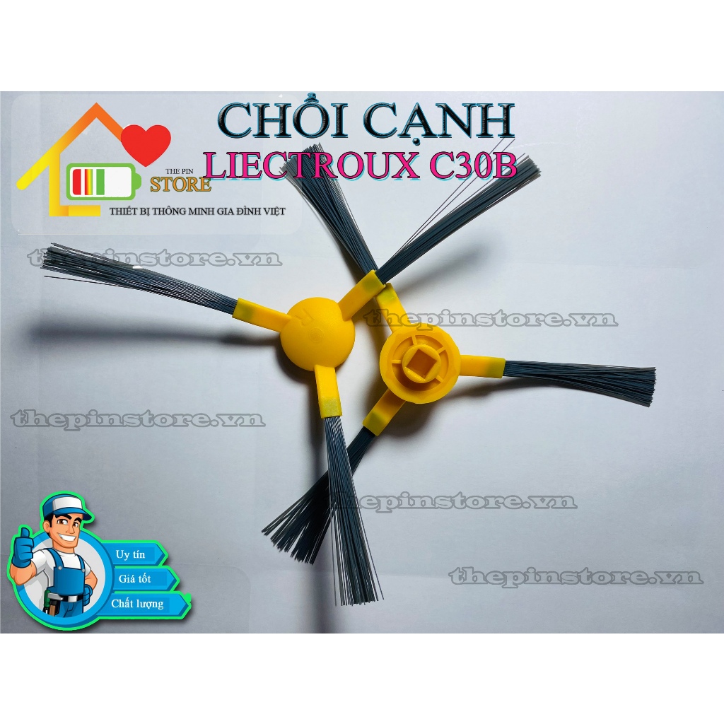 Chổi xoắn chính, chổi cạnh , khăn lau , tâm lọc hepa