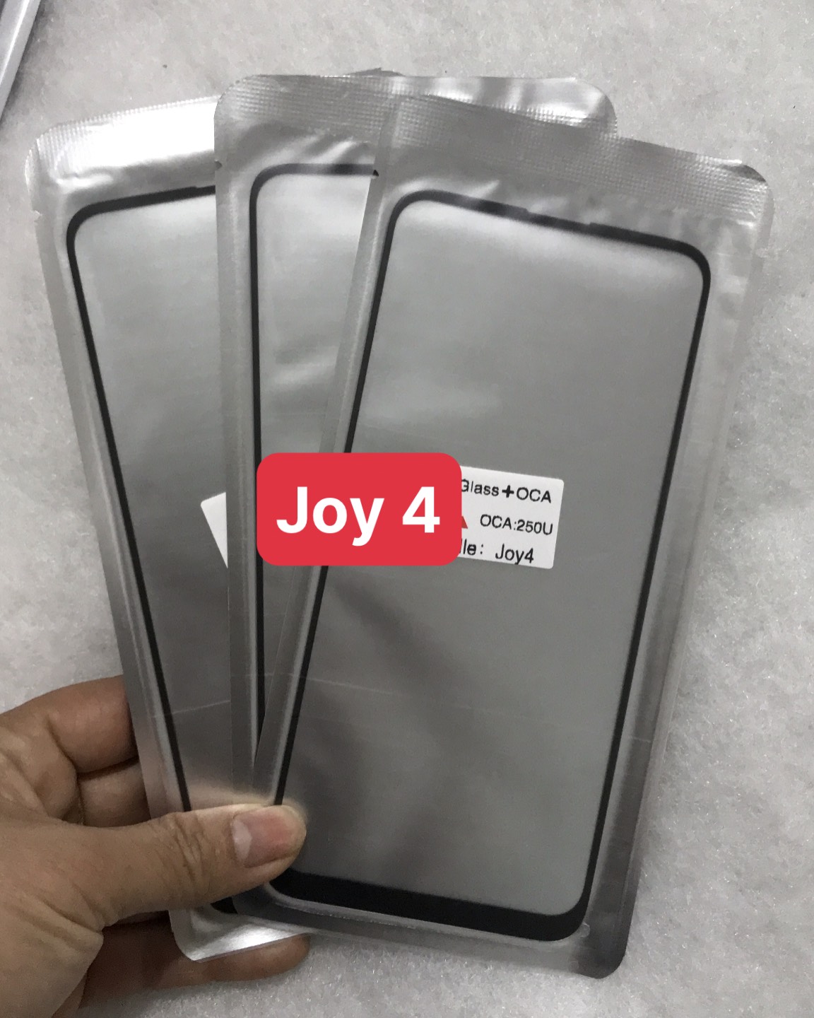 Kính ép Vsmart Joy 4 ( kính ép màn hình liền keo)