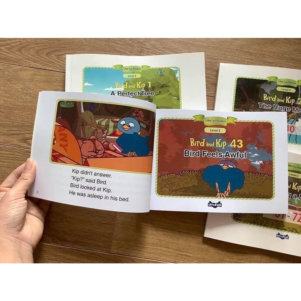 Bộ LITTLE FOX - LEVEL 2 - Quét mã lấy file nghe