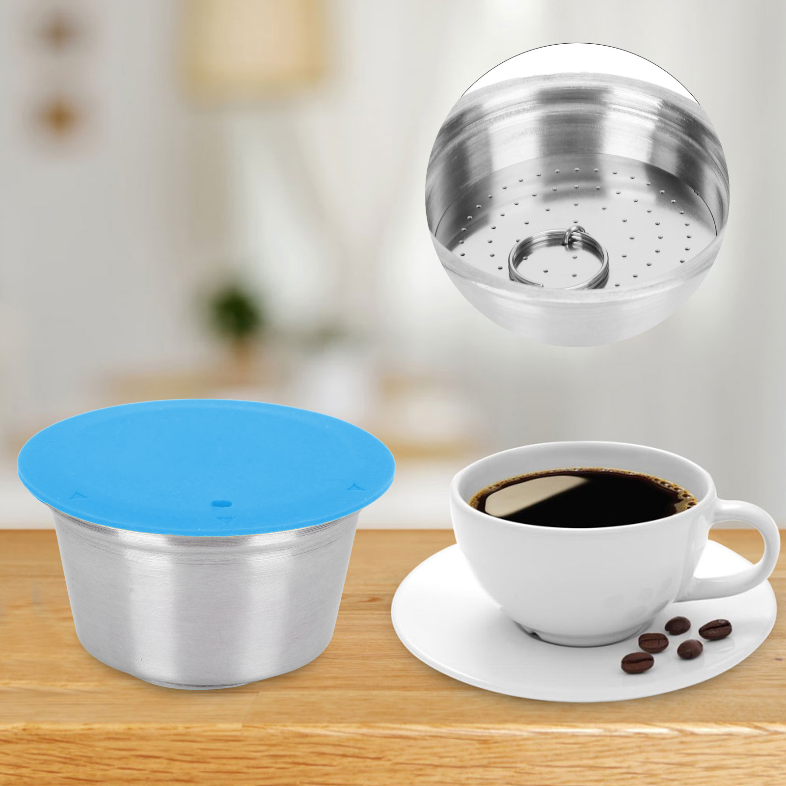 Espresso Capsules Cup Professional Coffee Capsule Durable Refillable Practical Coffee Coffee Machine for Dolce Gusto Cafe Home