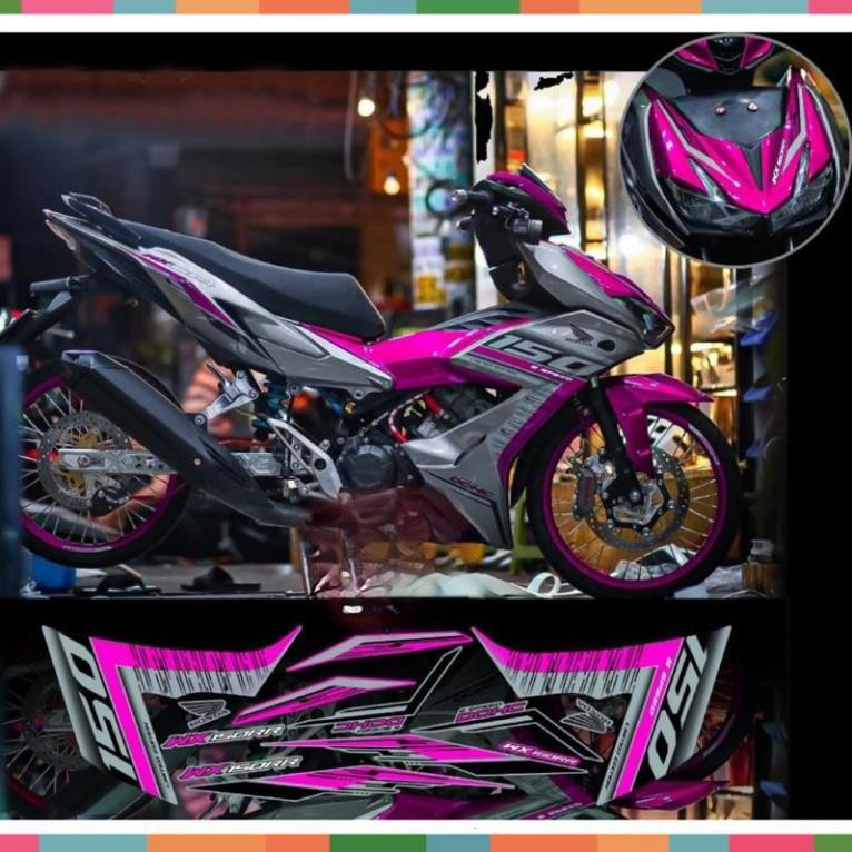 Tem rời xe Winner X V2 mẫu 155 phối đủ màu