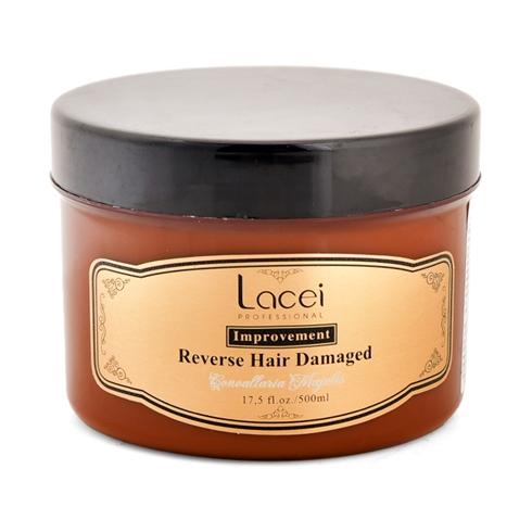 [HCM]Ủ hấp  tóc phục hồi hư tổn Lacei  500ml( tặng trùm đầu khi tắm )