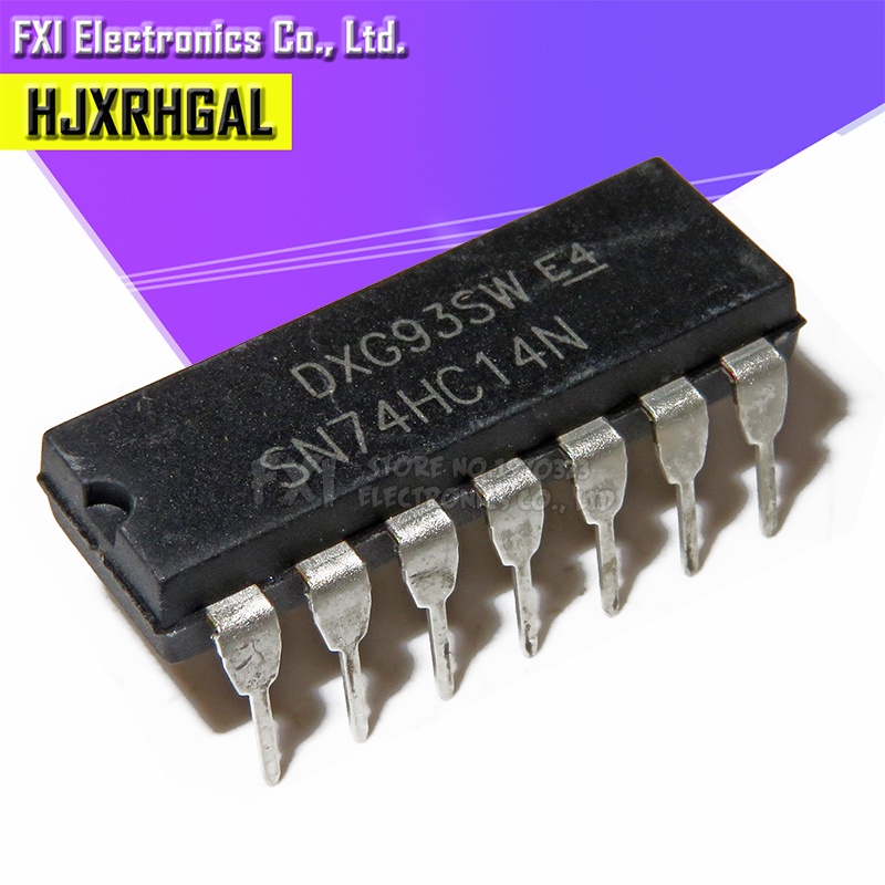 10pcs sn74hc14n sn74hc14 dip14 dip 74hc14n 74hc14 integrated circuit