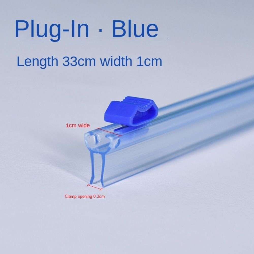 P-CUTE 6pcs Blue Plastic Wrap Cutter Plastic 13 Inch Insert Plastic