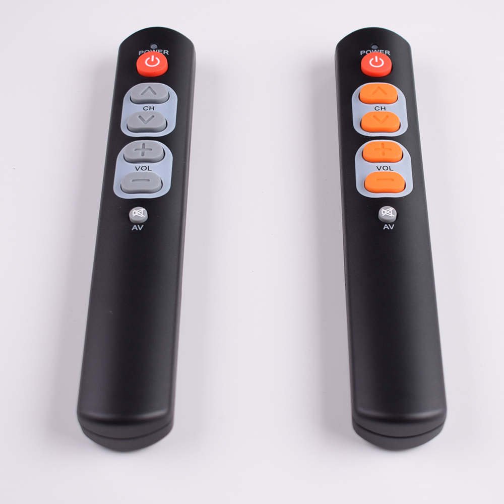 6 Button Learning Remote 6 Keys Big Button Learn Remote Control Programmable Ir Controller For ...