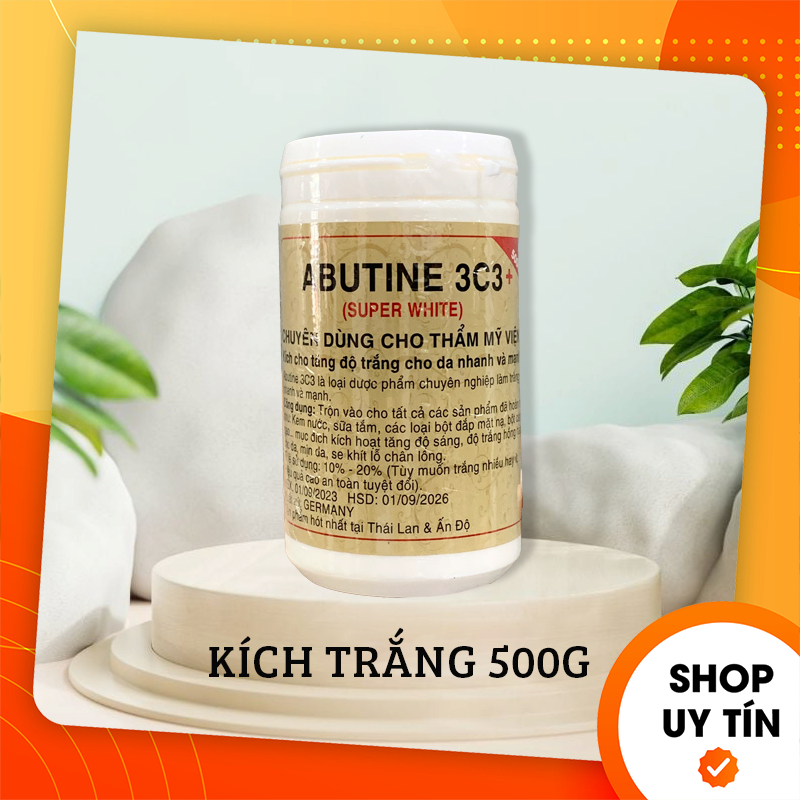 Kem kích trắng abutine 3c3 thái lan - kem kích trắng mạnh 500g