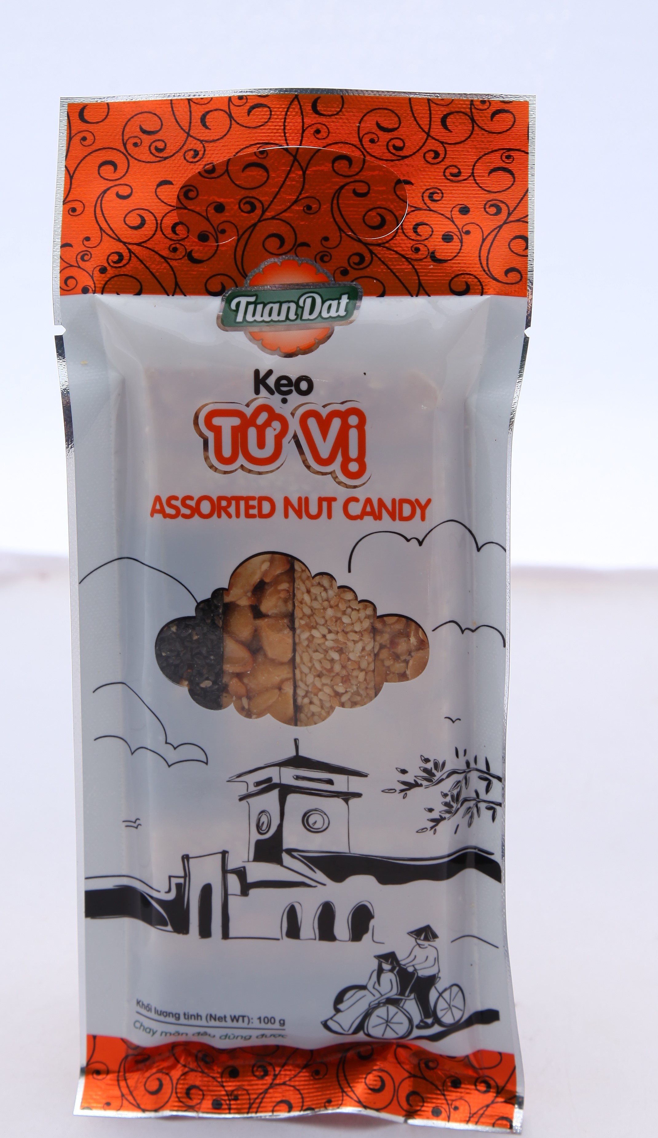 [HCM]Kẹo tứ vị 100g