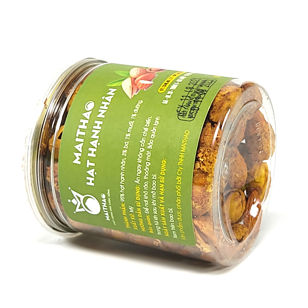 Combo 2 Hạt hạnh nhân bơ Mai Thao hũ 200g