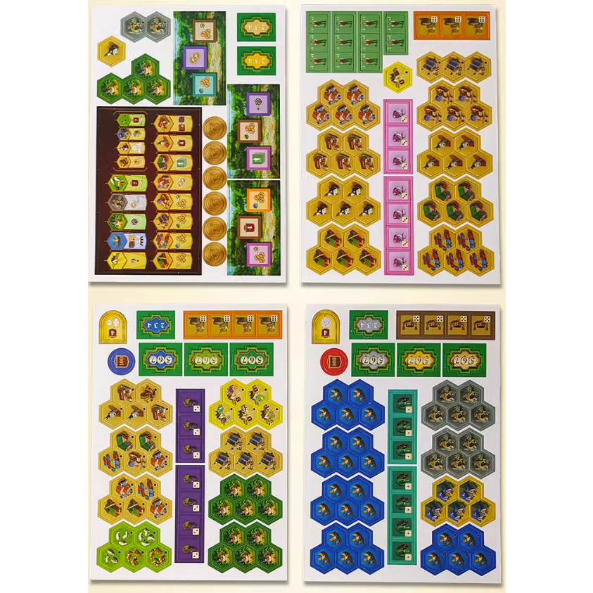 Boardgame Burgundy bản mới + mở rộng