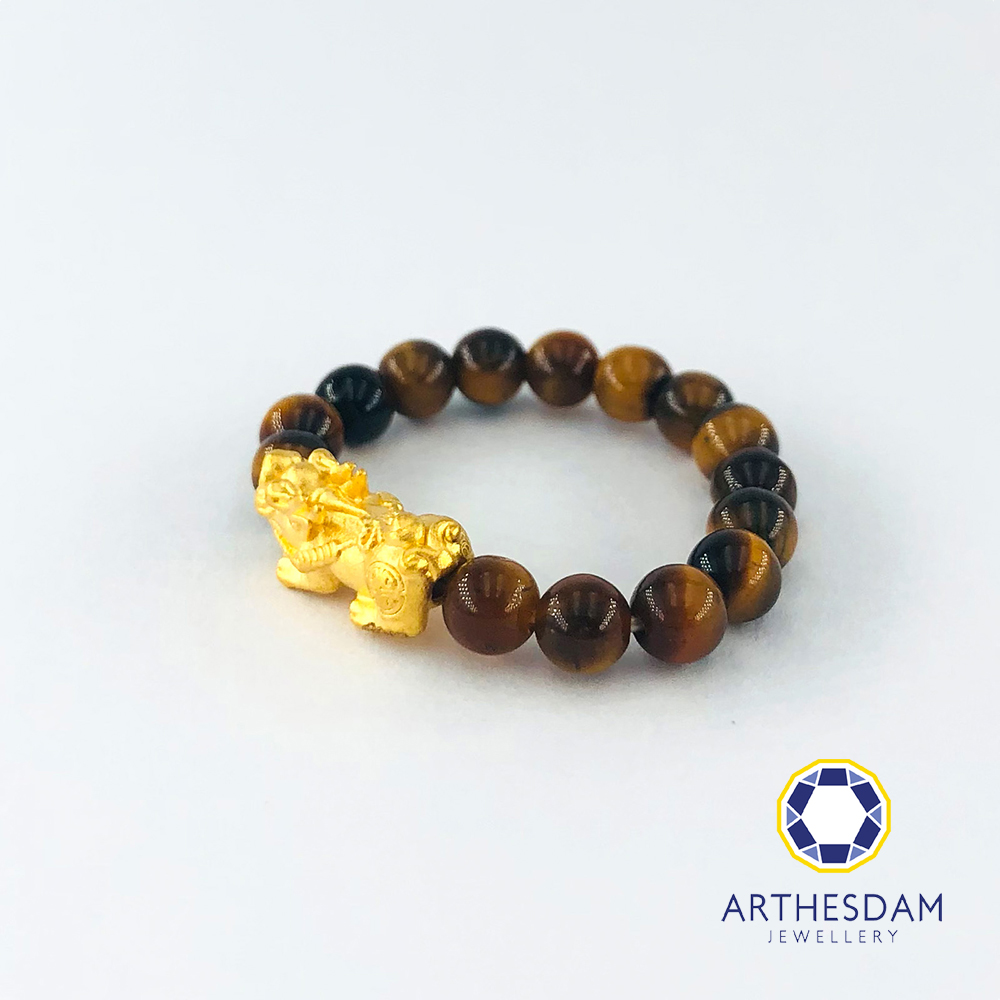 tiger eye gold jewelry