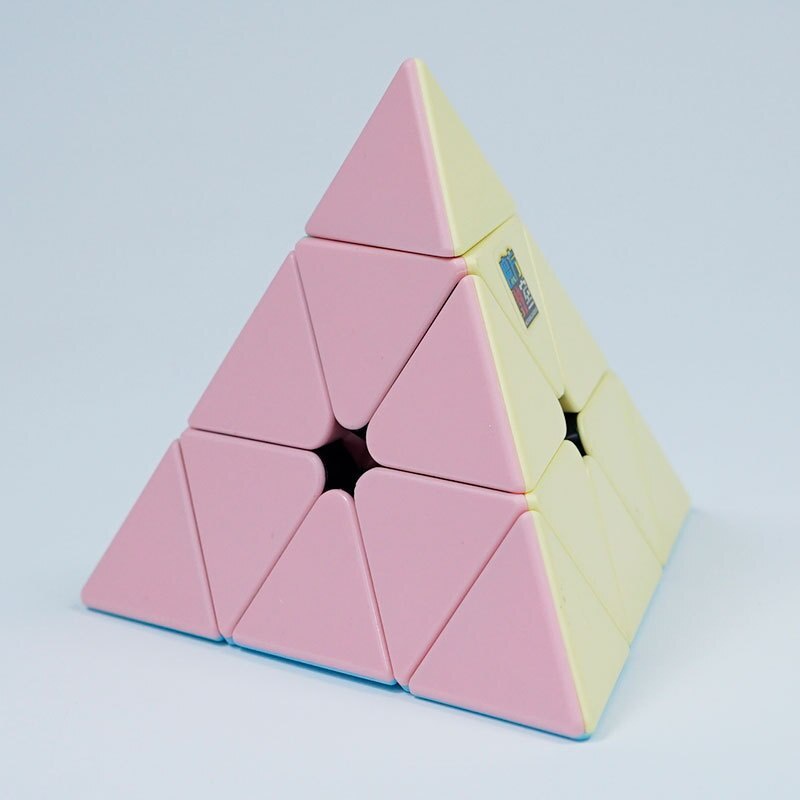 Bộ sưu tập rubik moyu macaron 2x2 3x3 4x4 5x5 pyraminx rubic biến thể stickerless