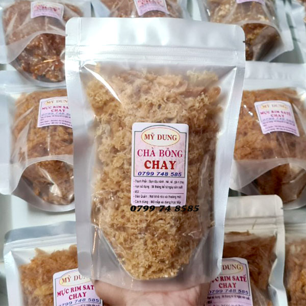 CHÀ BÔNG CHAY 200GR NHÀ LÀM Date 6 Tháng [ SẢN PHẨM ĐƯỢC RA LÒ MỖI NGÀY ]