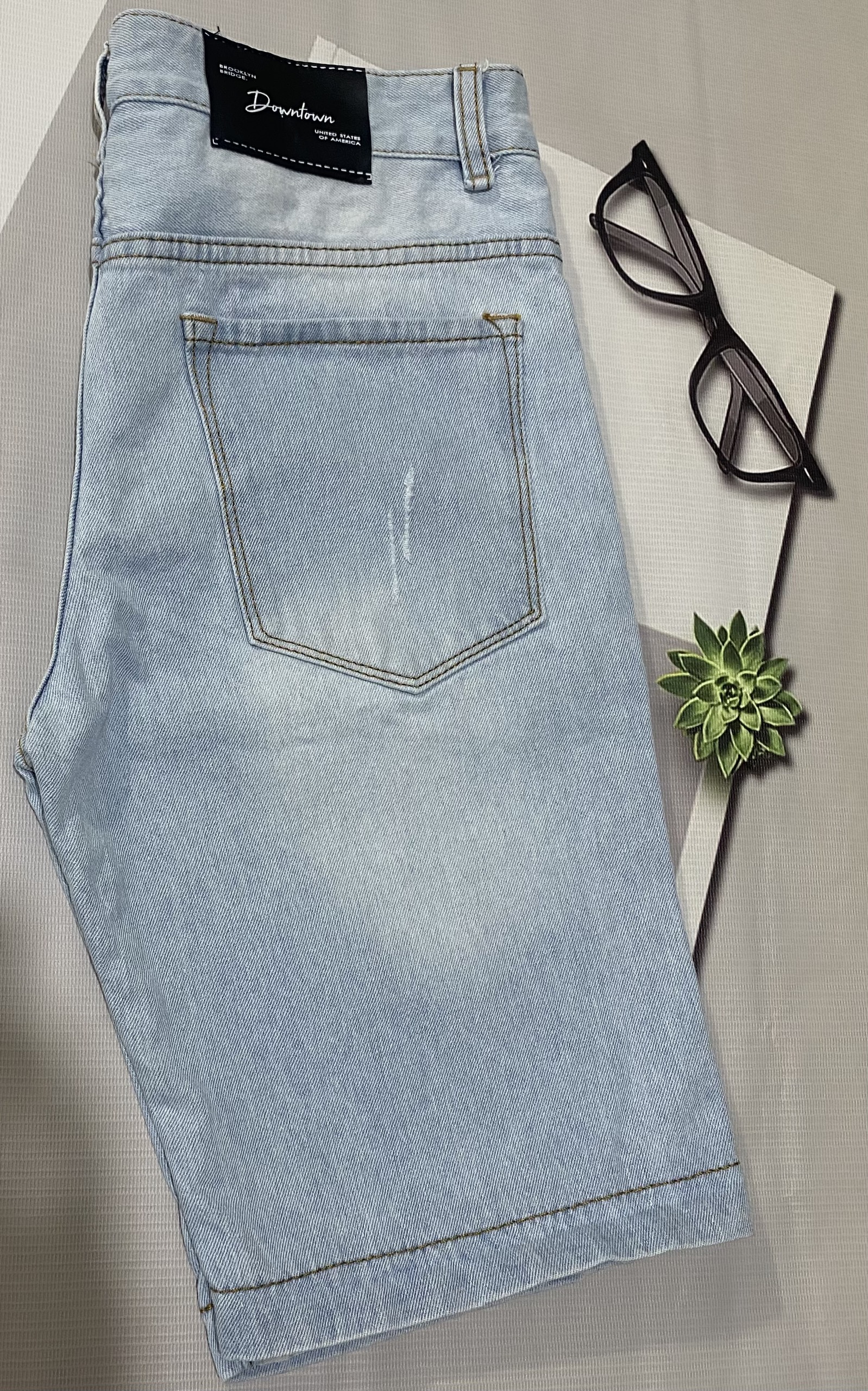 [HCM]Quần Short Jean Nam Cotton Cao Cấp ht