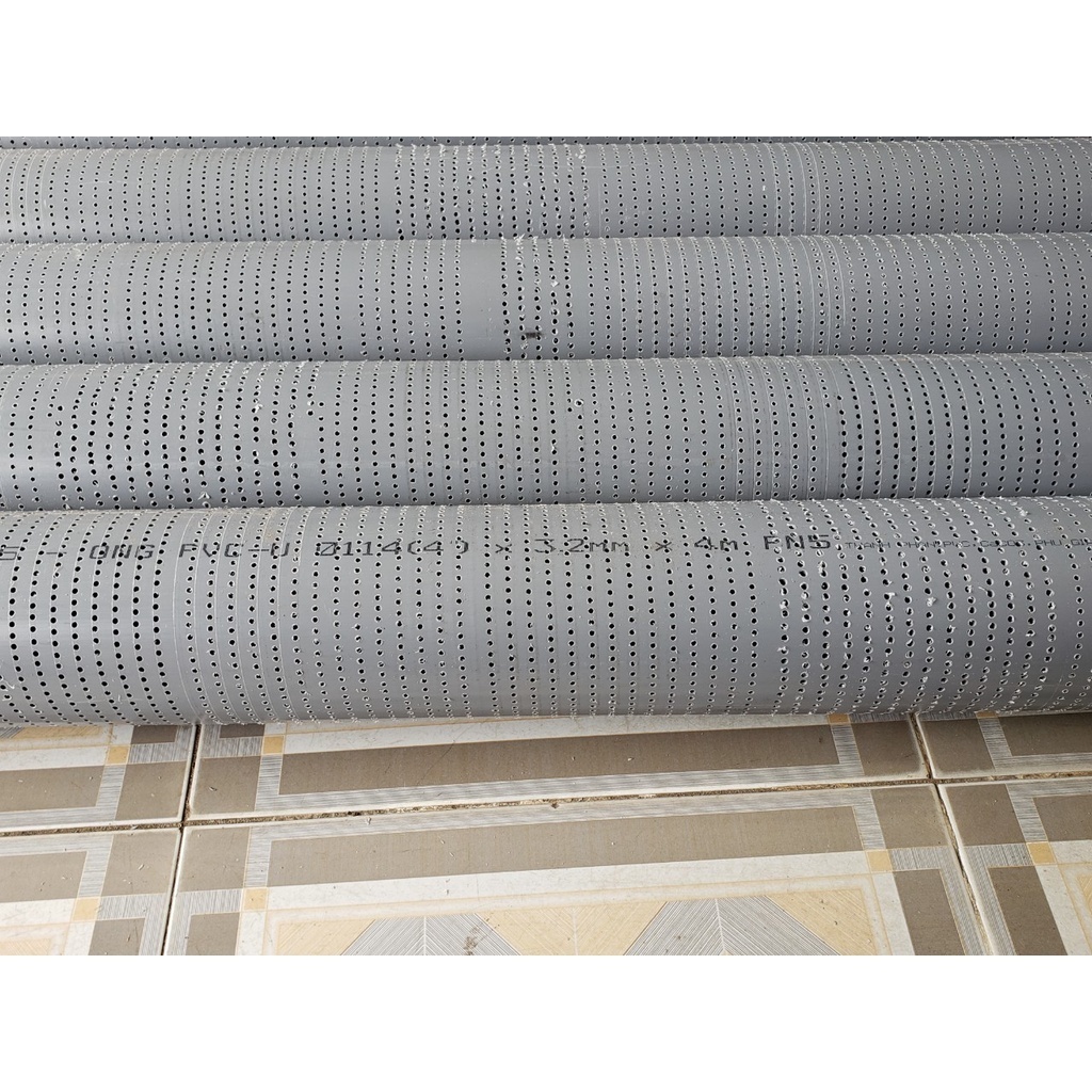 1m ống lọc nước phi 114 dày 3.2mm (giếng khoan-lọc nước)