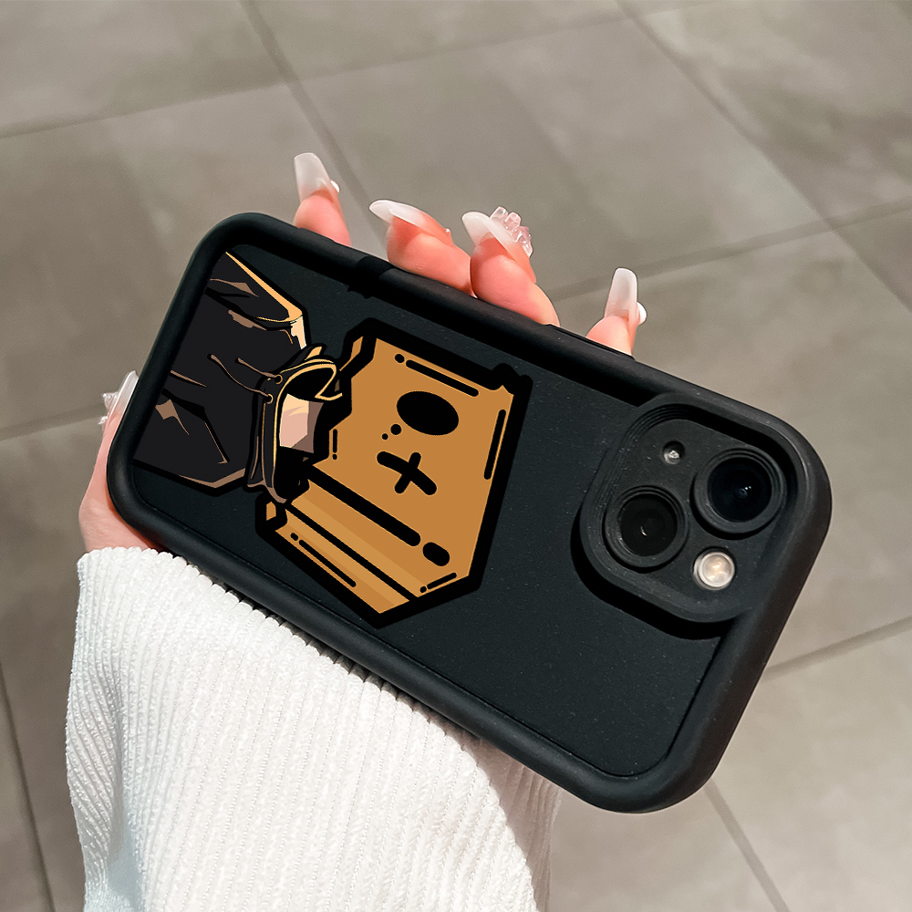 UCUC for Infinix Note 12 G96 Back Cover Love Lonely Box Man Ladder Camera Soft Rubber Phone Case. 