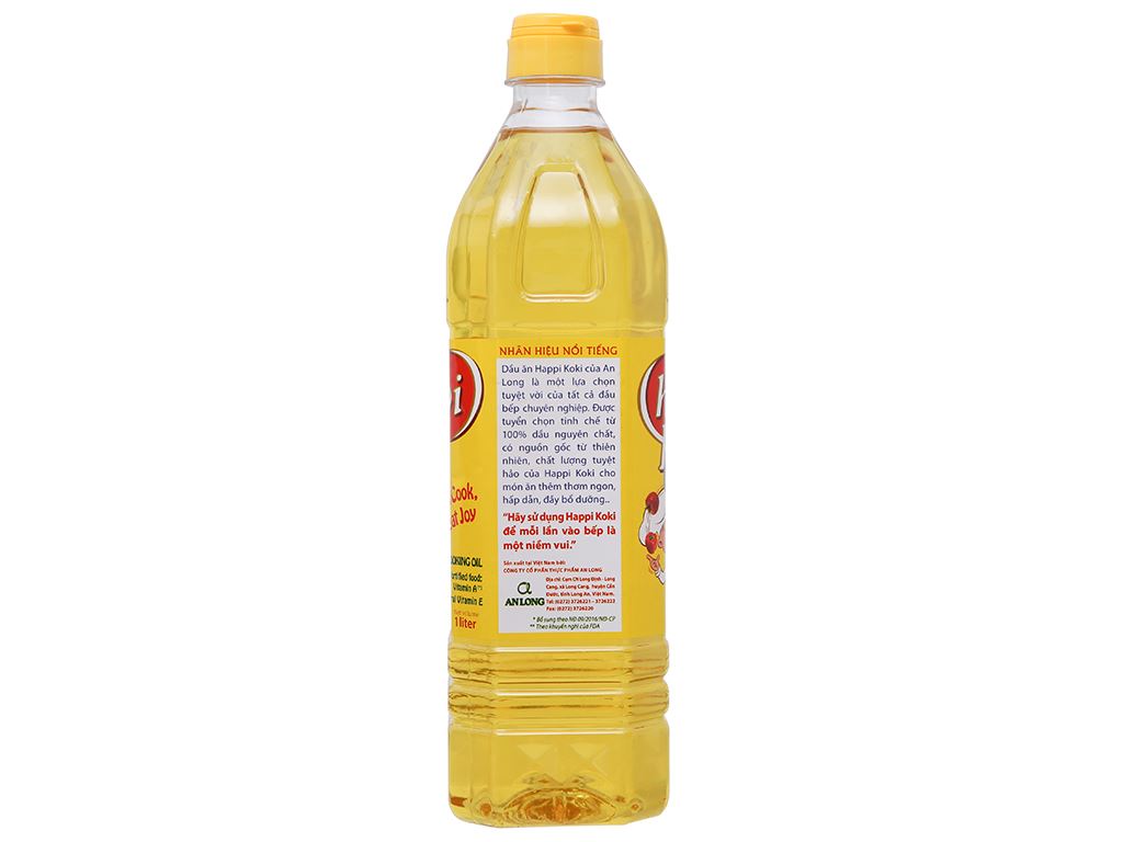 Dầu ăn happy koki 1l