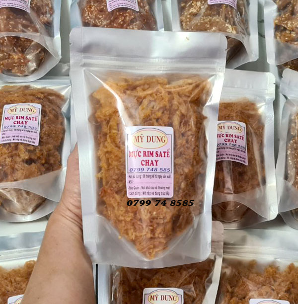 Mực Rim sa Tế Chay 200GR Nhà Làm DATE 6 THÁNG [ SẢN PHẨM RA LÒ MỖI NGÀY]