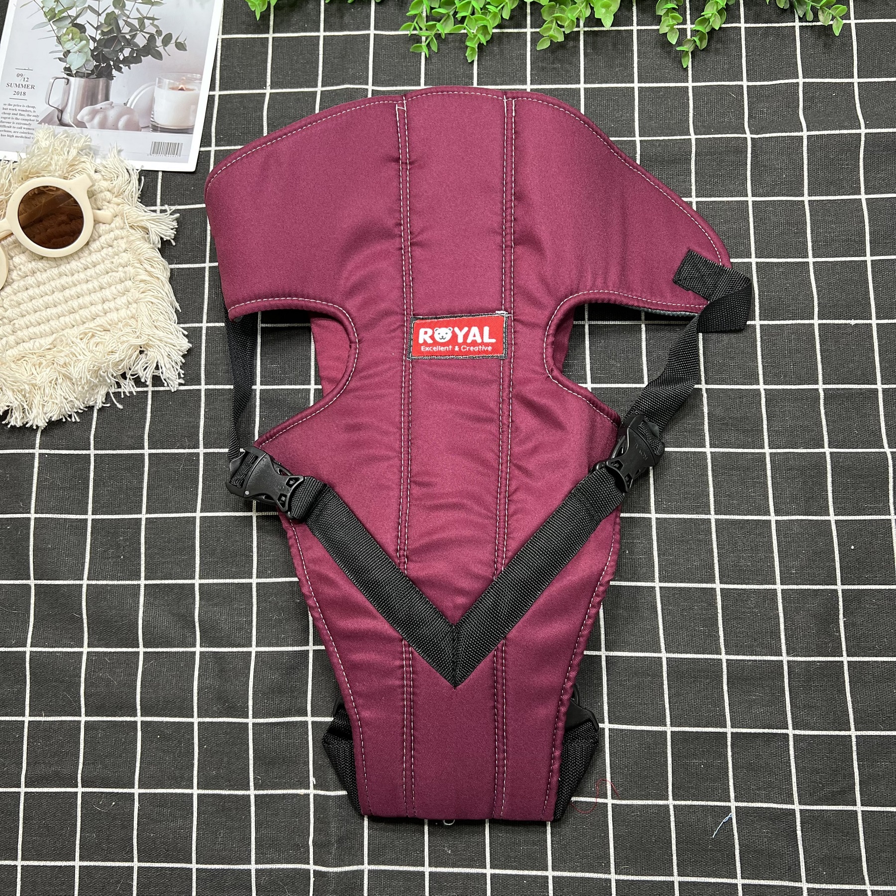 Địu 4 tư thế cho bé, địu vải cho bé