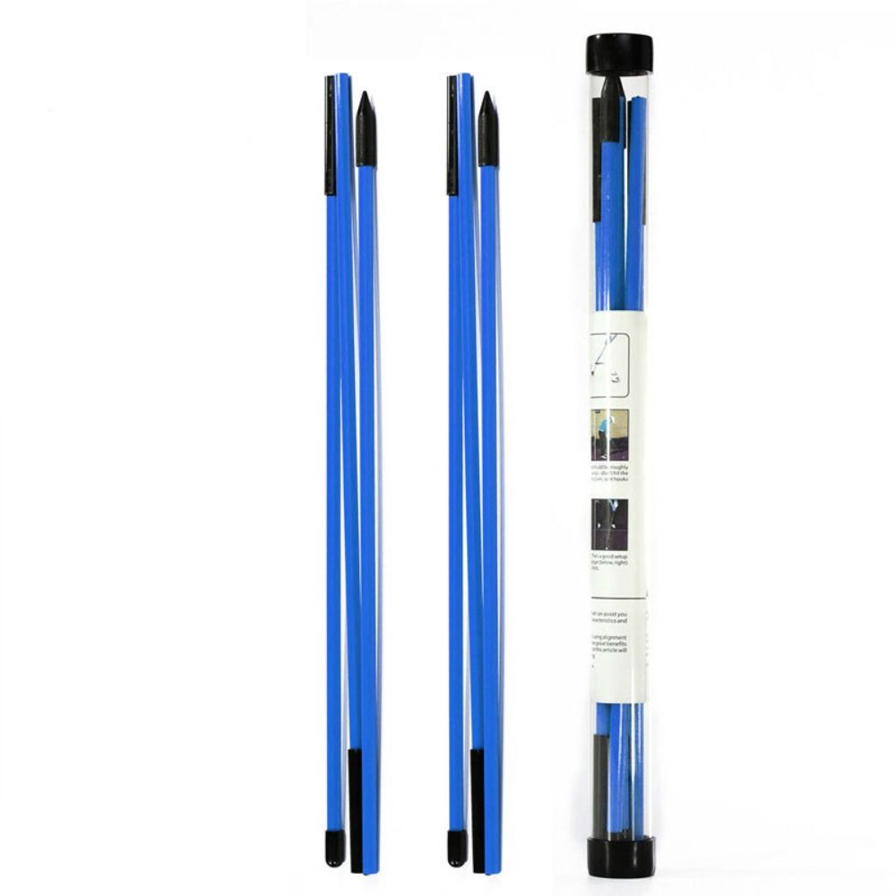 SHOP 1586 Folding Golf Alignment Sticks Improve Golf Level Collapsible Golf Practice Rods Golf Training Aid Lightweight Folding Direction Indicator Stick Golf Beginner Player
