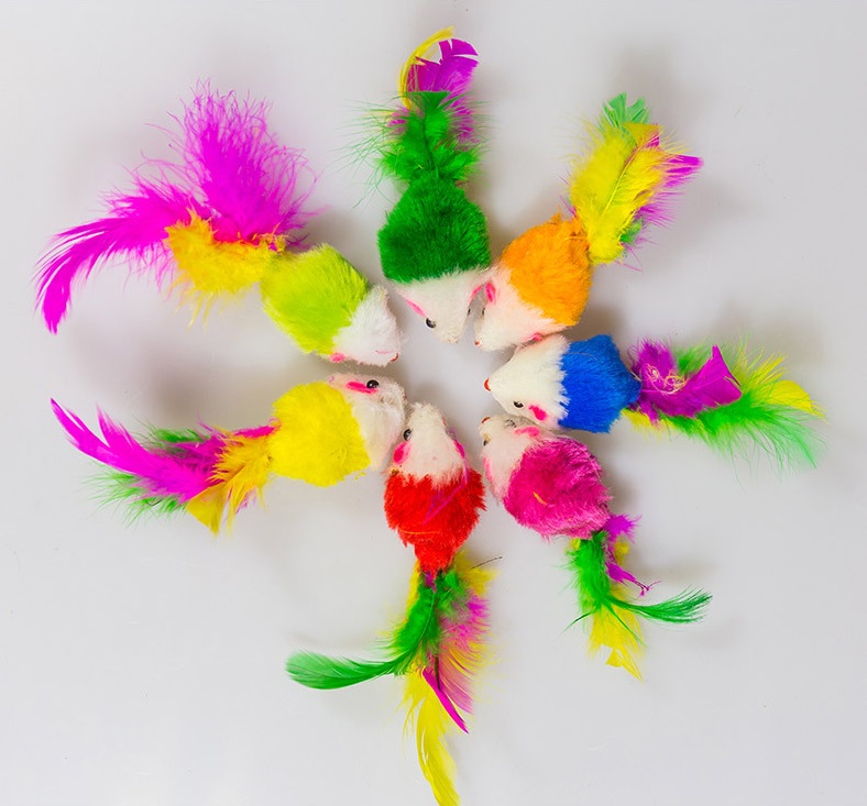 rattle mouse cat toy