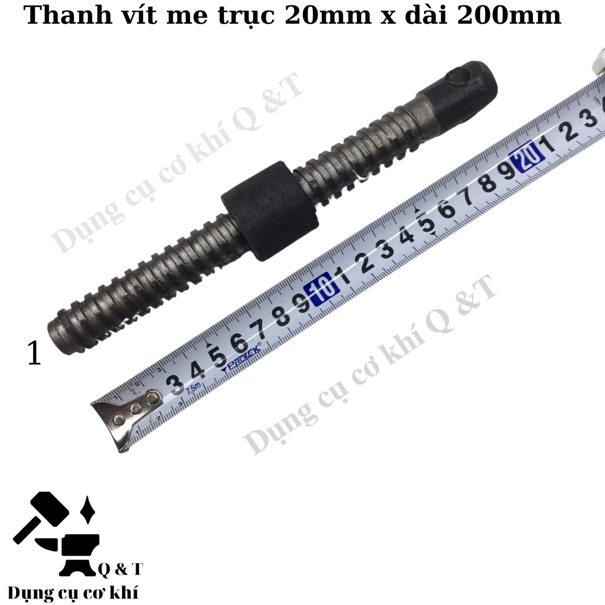 Vít me trục 19-21mm dài 200mm và 250mm ( có 1 đai ốc đi kèm )